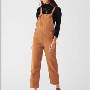 NWT - Faherty - Corduroy Jumpsuit - Cord Brown